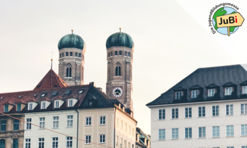 BIld von der Frauenkirche in München