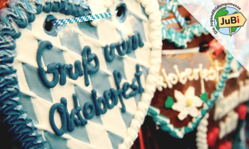 Bild von Lebkuchenherzen auf dem Oktoberfest